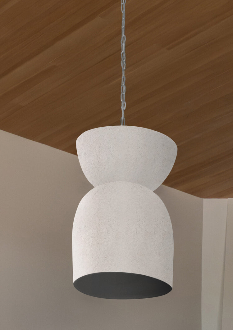 Copal Barro Sculptural Clay Pendant Light