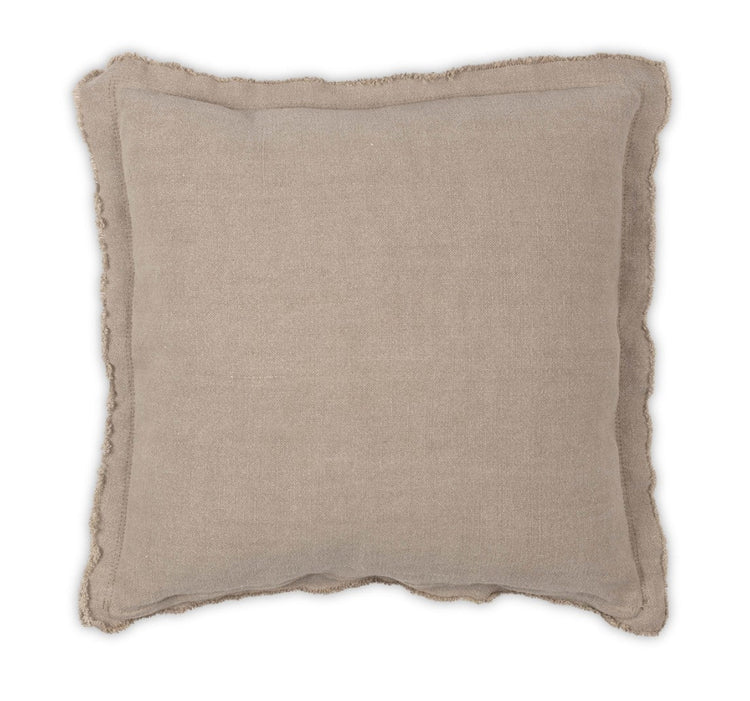 Maya Frayed Cali Linen Pillow