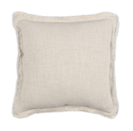 Maya Frayed Cali Linen Pillow