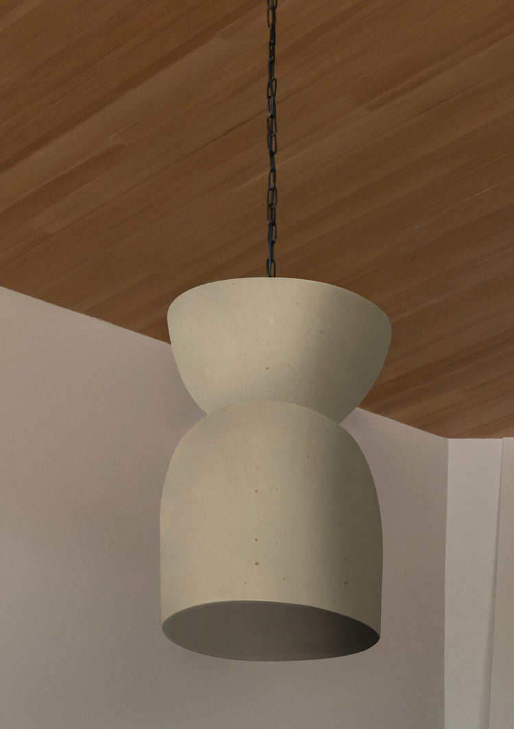 Copal Barro Sculptural Clay Pendant Light